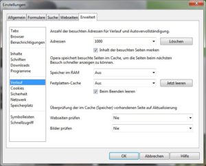 opera_cache_deaktivieren